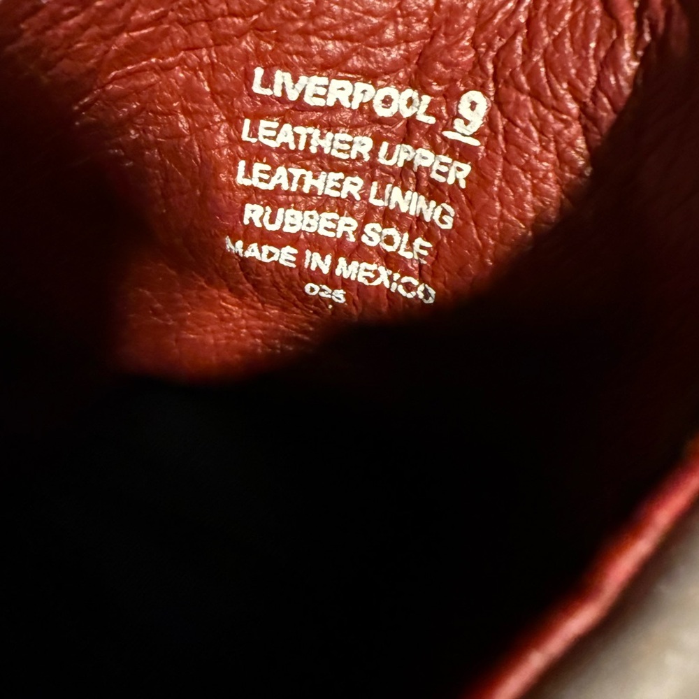 Freebird by Steven Tan/gray Liverpool Boots with Red Accents - Picture 3 of 7